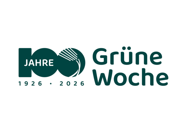 Logo der 100. Gr&uuml;nen Woche 2026