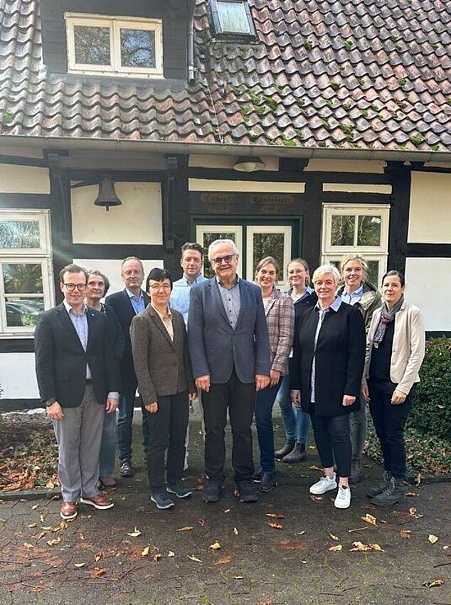 Gruppenbild mit FLI-Präsidentin und BSA-Präsident