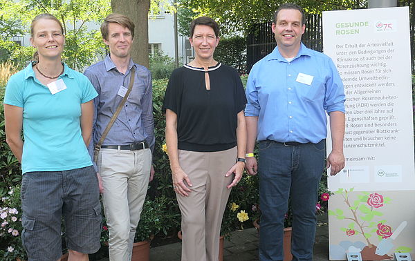 Gruppenbild mit Staatssekretärin Silvia Bender (BMEL)