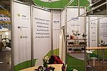 Ein leerer Messestand