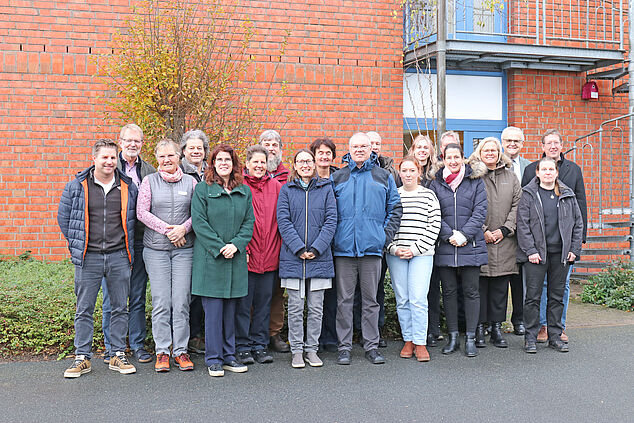 Gruppe von 19 Personen